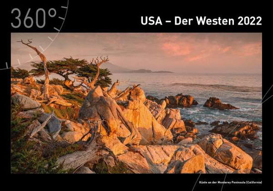 Cover for 360 grad medien · 360° USA - Westen Kalender 2022 (Calendar) (2021)