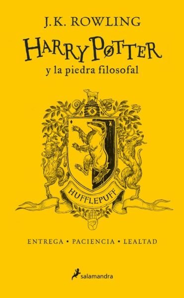 Cover for J.K. Rowling · Harry Potter y la piedra filosofal (20 Aniv. Hufflepuff) / Harry Potter and the Sorcerer's Stone (Hufflepuff) - HARRY POTTER (Hardcover bog) (2018)