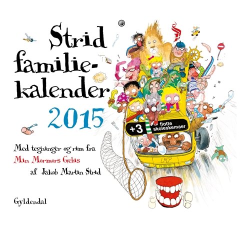 Cover for Jakob Martin Strid · Strid Familiekalender 2015 (Poketbok) [1:a utgåva] (2014)
