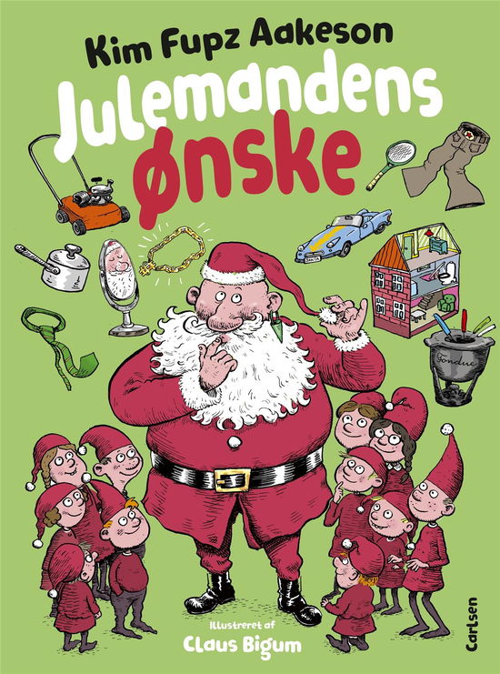 Cover for Kim Fupz Aakeson · Julemandens ønske (Gebundesens Buch) [1. Ausgabe] (2020)