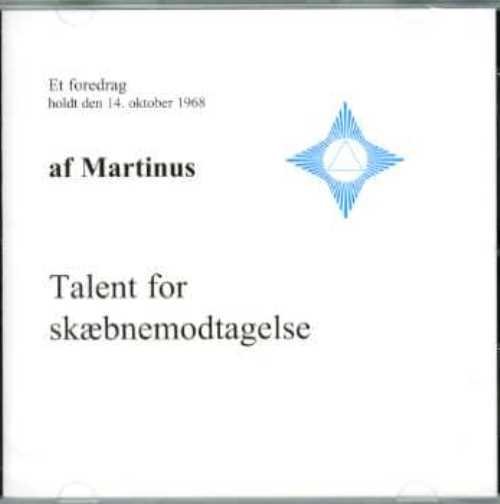 Cover for Martinus · Det Tredje Testamente: Talent for skæbnemodtagelse (CD 7) (CD) [1th edição] (1968)
