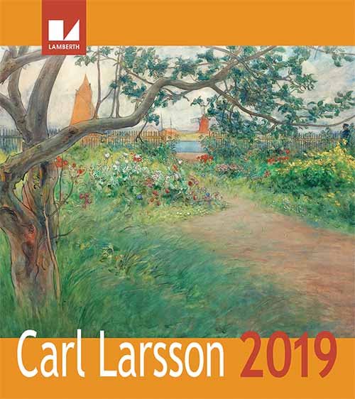 Carl Larsson Kalender 2019 -  - Bøger - Lamberth - 9788771614893 - 21. maj 2018