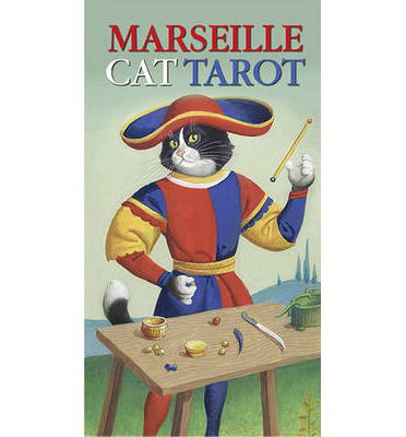 Cover for Baraldi, Severino (Severino Baraldi) · Marseille Cat Tarot (Flashcards) (2014)