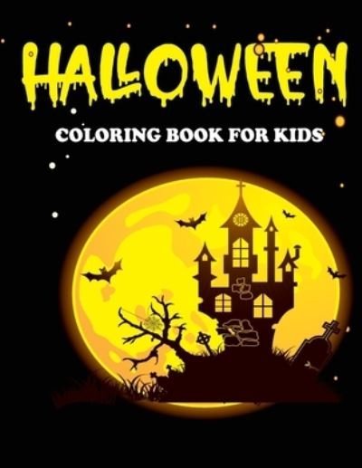 Cover for Tech Nur Press · Halloween Coloring Book For Kids (Paperback Bog) (2021)
