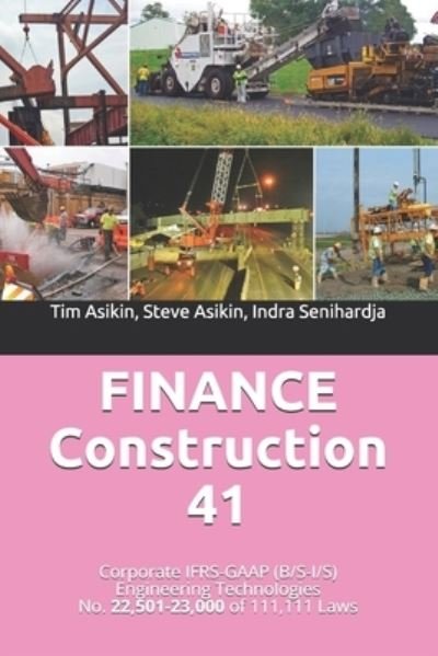 Cover for Steve Asikin · FINANCE Construction 41 (Paperback Bog) (2021)