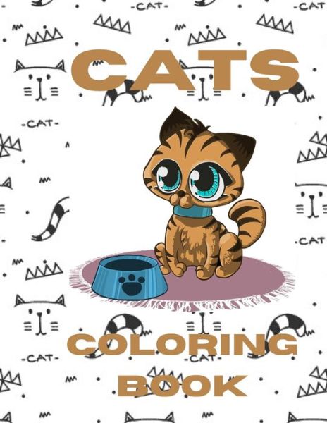 Cover for Ibrahim Bahloul · Cats Coloring Book (Paperback Book) (2020)