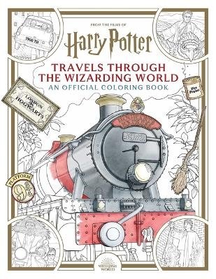 Harry Potter: Travels Through the Wizarding World: An Official Coloring Book - Insight Editions - Livros - Insight Editions - 9798886630893 - 18 de outubro de 2023