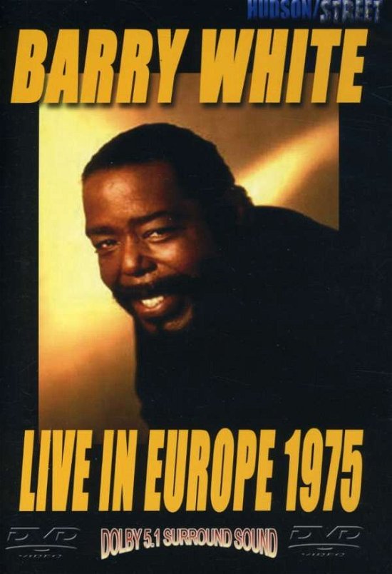 Cover for Barry White · Live in Europe 1975 (DVD) (2006)