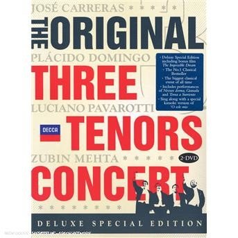 Cover for Three Tenors · The Original Concert (DVD) [Deluxe edition] (2007)