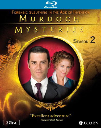 Cover for Murdoch Mysteries: Season 2 (Blu-ray) (2013)