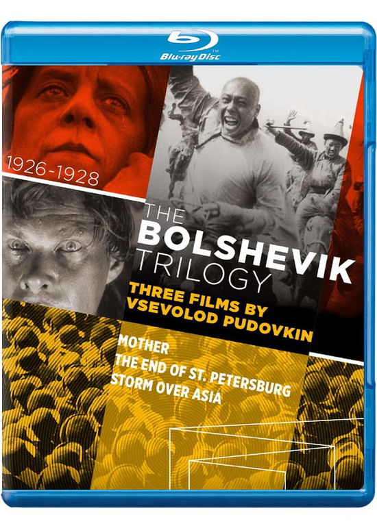 Cover for Bolshevik Trilogy - Three Films by Vsevolod Pudovk (Blu-ray) (2020)