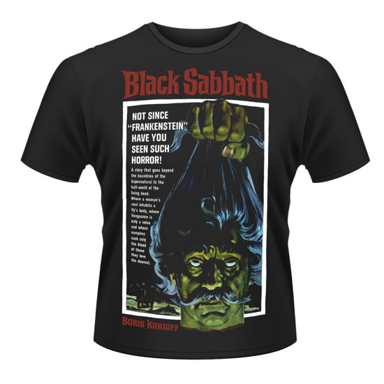 Cover for Plan 9 - Black Sabbath · Black Sabbath (Poster) (T-shirt) [size XXL] [Black edition] (2018)