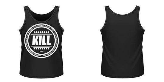 Cover for Kill Brand · Swag Logo Circle Adult Vest / Black (T-shirt) [size S] (2013)