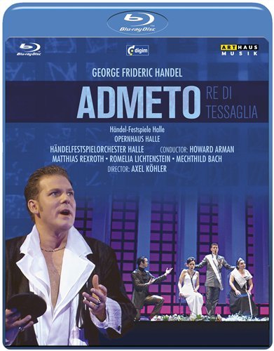 Cover for Handel / Rexroth / Lichtenstein / Bach / Arman · Admeto (Blu-ray) [Widescreen edition] (2009)