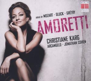 Cover for Christiane Karg · Mozart &amp; Gluck &amp; Gretry: Amoretti; Christiane Karg (CD) [Digipak] (2012)