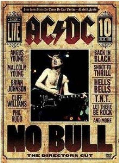 Cover for AC/DC · No Bull (DVD) [Directors Cut edition] [digipack] (2014)
