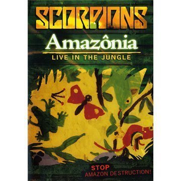 Cover for Scorpions · Amazonia - Live In The Jungle (DVD) (2009)