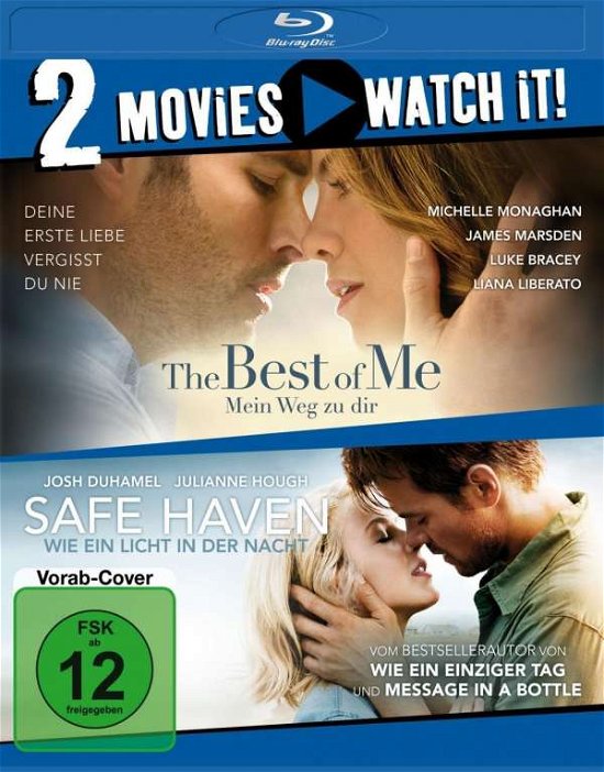 Cover for The Best of Me-mein Weg Zu Dir / Safe Haven BD (Blu-ray) (2016)