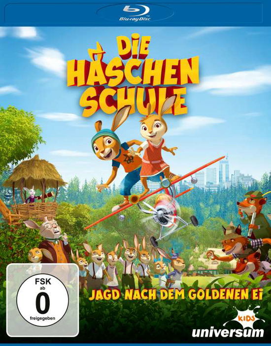 Cover for Die Häschenschule-jagd Nach Dem Goldenen Ei BD (Blu-ray) (2017)