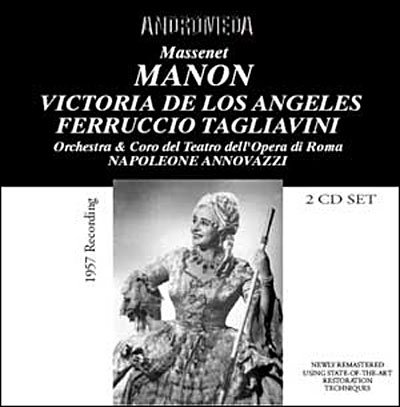 Cover for Massenet / De Los Angeles · De Los Angeles-tagliavi (CD) (2012)