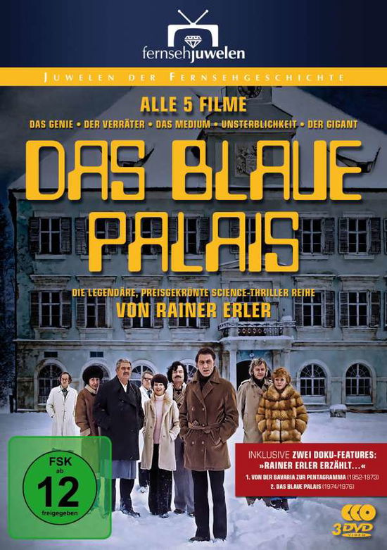 Cover for Rainer Erler · Das Blaue Palais-die Komplette Filmreihe (Teil 1 (DVD) (2021)