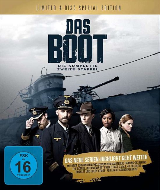 Cover for Das Boot-staffel 2 BD Se (Blu-ray) (2020)