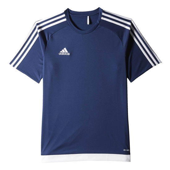 Cover for Adidas Estro 15 Youth Jersey 56 Dark BlueWhite Sportswear (TØJ)