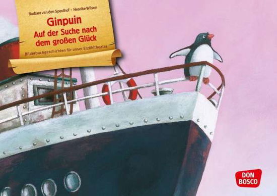 Cover for Barbara von den Speulhof · Ginpuin: Auf der Suche nach dem großen Glück. Kamishibai Bildkartenset. (Zabawki)