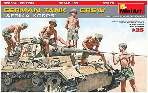 Cover for MiniArt · German Tank Crew.”afrika Korps”. S.e. (Toys)
