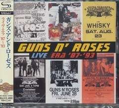 Cover for Guns N' Roses · Live Era 87 - 93 (CD) [Japan Import edition] (2011)