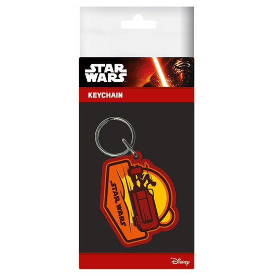 STAR WARS 7 - Rubber Keyring - Ray Speeder 6 Cm - Keyring - Merchandise - MERCHANDISE - 5050293384894 - February 7, 2019