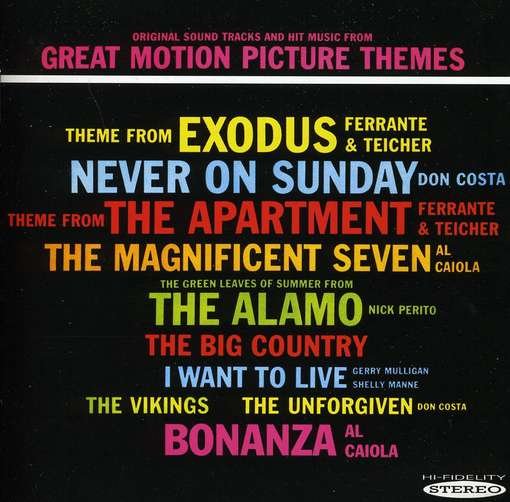 Cover for Various Artists · Great Motion Picture Themes (CD) (2012)