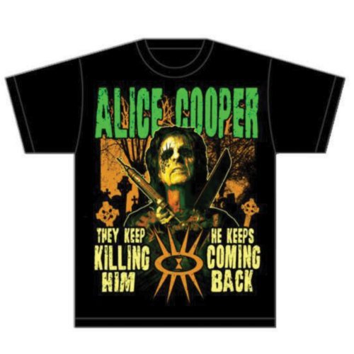 Cover for Alice Cooper · Alice Cooper Unisex T-Shirt: Graveyard (T-shirt) [size XL] [Black - Unisex edition]