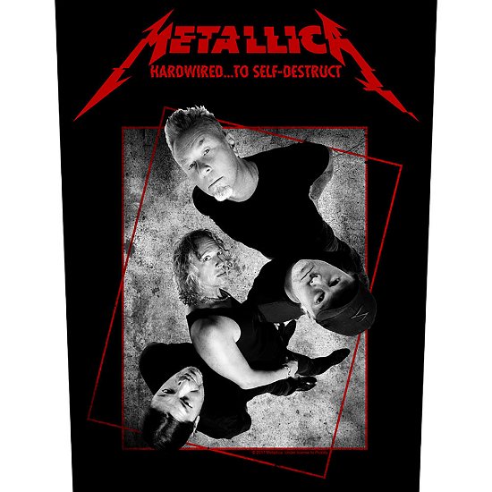 Metallica Back Patch: Hardwired Concrete - Metallica - Merchandise - PHD - 5055339782894 - 19. august 2019