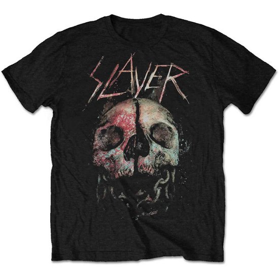 Slayer Unisex T-Shirt: Cleaved Skull - Slayer - Mercancía -  - 5056170656894 - 