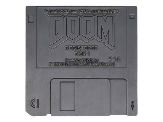 Cover for Iron Gut Publishing · Doom Eternal Replik Floppy Disc Limited Edition (Legetøj) (2024)