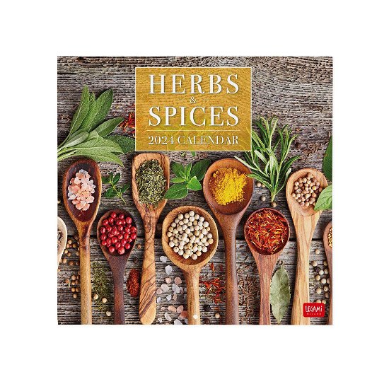 Cover for Legami · Wall Calendars - 2024 Wall Calendar - Herbs &amp; Spices - 30x29 - Food &amp; Drink (Taschenbuch) (2023)