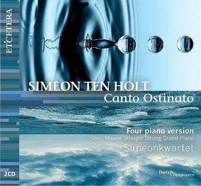 Simeonkwartet · Canto Ostinato (CD) [Four Piano edition] (2023)