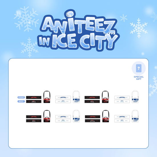 Aniteez In Ice City - Hockey Club Mascot Set - ATEEZ - Marchandise - KQ Ent. - 8800240229894 - 1 octobre 2024