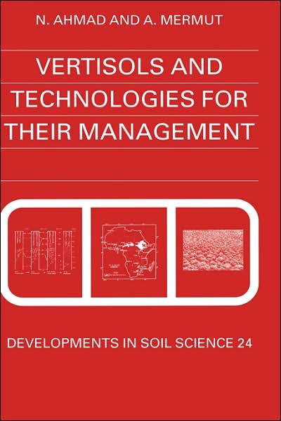 Cover for Ahmad · Vertisols and Technologies for their Management - Developments in Soil Science (Hardcover Book) (1996)