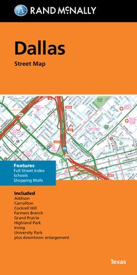 Cover for Rand McNally · Rand McNally Folded Map: Dallas Street Map (Taschenbuch) (2022)