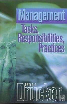 Cover for Peter Drucker · Management (Paperback Bog) [New edition] (1999)
