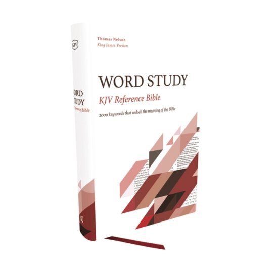 Cover for Thomas Nelson · KJV, Word Study Reference Bible, Hardcover, Red Letter, Comfort Print: 2,000 Keywords that Unlock the Meaning of the Bible (Gebundenes Buch) (2023)