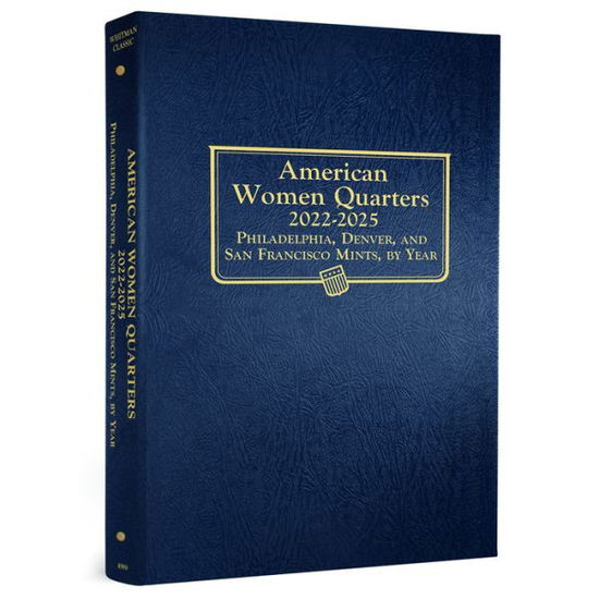 Cover for Whitman Pub Llc · Album, American Women 2022-25 P, D, &amp; S Mint (Hardcover Book) (2022)