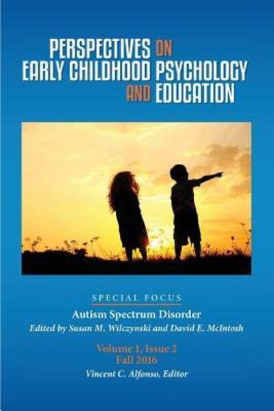 Cover for Perspectives on Early Childhood Psychology and Education Autism Spectrum Disorder (Paperback Book) (2016)