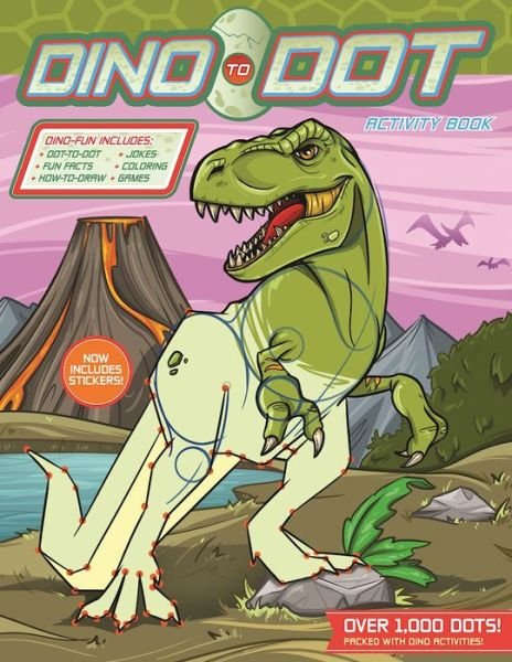 Cover for Chris Evans · Dino-to-Dot Activity Book (Pocketbok) (2016)