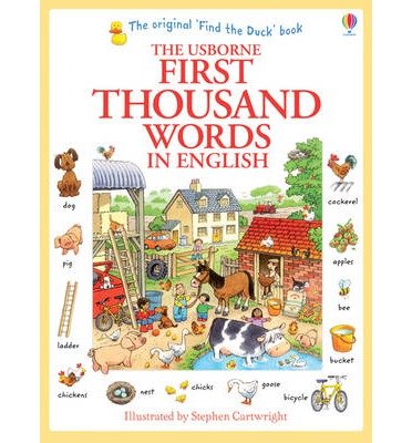 Cover for Heather Amery · First Thousand Words in English - First Thousand Words (Taschenbuch) [UK Anniversary edition] (2013)