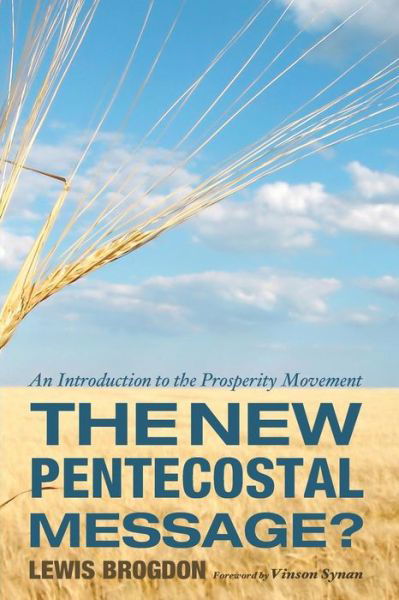 Cover for Lewis Brogdon · The New Pentecostal Message? (Paperback Book) (2015)