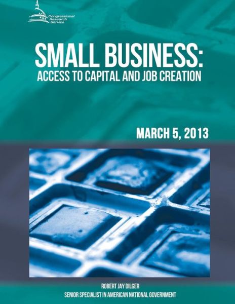 Cover for Conversion Research Service · Small Business: Access to Capital and Job Creation (Paperback Book) (2015)