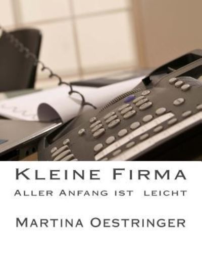 Cover for Martina Oestringer · Kleine Firma (Paperback Book) (2016)